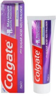 Colgate Maximum Cavity Protection Plus Sugar Acid Neutraliser bleichende Zahnpasta