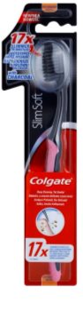 Colgate Slim Soft Charcoal четка за зъби с активен въглен софт