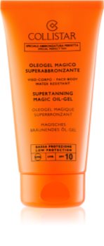 Collistar Sun Protection óleo em gel para acelerar e manter o bronzeado SPF 10