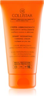 Collistar Self Tanners crème solaire corps effet raffermissant SPF 15