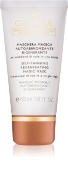 Collistar Self Tanners Herstellende en Hydraterende Masker met Lichte Bruinings Effect