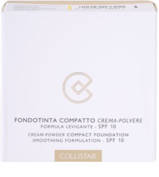 Collistar Foundation Compact компактна пудра SPF 10