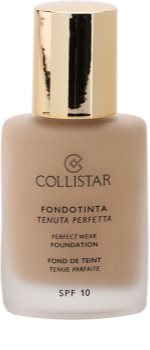Collistar Foundation Perfect Wear водостійкий рідкий тональний крем SPF 10