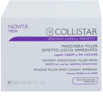 Collistar Instant Smoothing Line Filler Effect Máscara de cabelo de reestruturação