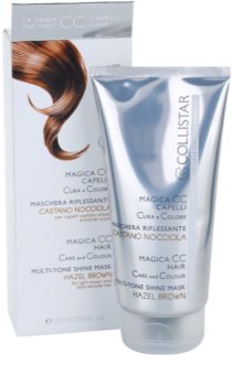 Collistar Magica CC mascarilla nutritiva con color para cabello marrón claro y rubio oscuro