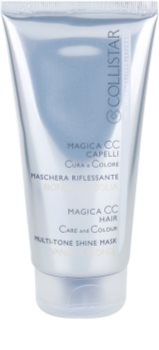 Collistar Magica CC máscara nutritiva com cor para cabelo loiro muito claro, com madeixas ou cabelo branco