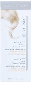 Collistar Magica CC máscara nutritiva com cor para cabelo loiro muito claro, com madeixas ou cabelo branco