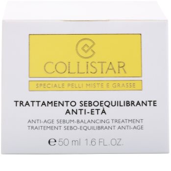 Collistar Special Combination And Oily Skins verjüngende Creme zur Regulierung der Talgproduktion