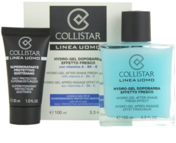Collistar Man Gel after shave + cremă hidratantă de zi pentru toate tipurile de ten