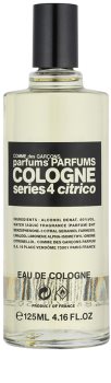 Comme des Garçons Series 4 Cologne: Citrico eau de Cologne mixte 125 ml
