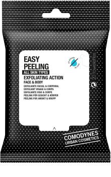 Comodynes Easy Peeling exfoliačné obrúsky na tvár a telo