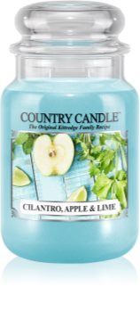 Country Candle Cilantro, Apple & Lime vonná svíčka 652 g