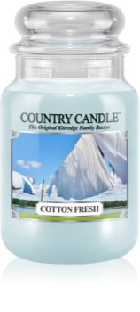 Country Candle Cotton Fresh Scented Candle 652 g