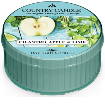 Country Candle Cilantro, Apple & Lime Чаена свещ 42 гр.