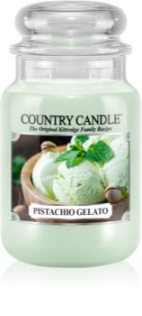 Country Candle Pistachio Gelato vela perfumada