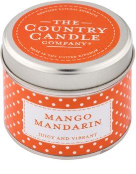 Country Candle Mango Mandarin vela perfumado Em placa