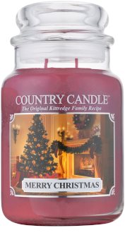 Country Candle Merry Christmas geurkaars