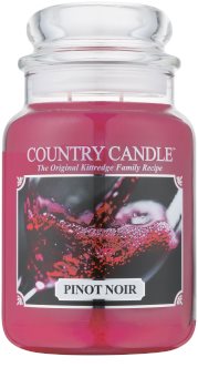 Country Candle Pinot Noir vonná svíčka 652 g