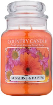 Country Candle Sunshine & Daisies Duftkerze 652 g