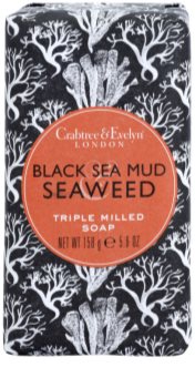 Crabtree & Evelyn Black Sea Mud & Seaweed luxus szappal tengeri algával és iszappal