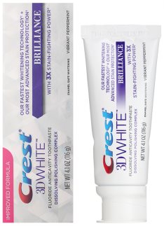 Crest 3D White Brilliance Zahnpasta für strahlende Zähne