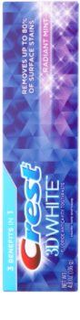 Crest 3D White Radiant Mint Zahnpasta für strahlende Zähne