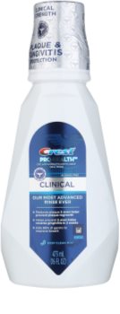 Crest Pro-Health Clinical elixir bucal contra a placa bacteriana e para ter uma gengivas saudáveis