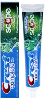 Crest Complete Scope Whitening+ Outlast bleichende Zahnpasta für frischen Atem