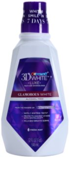 Crest 3D White Luxe Glamorous White enjuague bucal para una sonrisa radiante