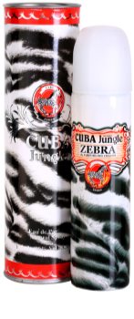 Cuba Jungle Zebra Eau de Parfum para mulheres 100 ml