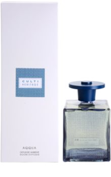 Culti Heritage Blue Arabesque Aroma Diffuser With Refill 1000 ml (Aqqua)