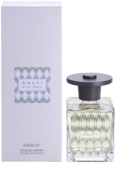 Culti Heritage Aqqua Aroma Diffuser mit Füllung 500 ml (Clear Wave)