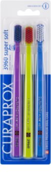 Curaprox 3960 Super Soft periuta de dinti 3 piese