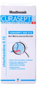 Curaprox Curasept ADS 212 bain de bouche antibactérien contre la gingivite et la parodontite
