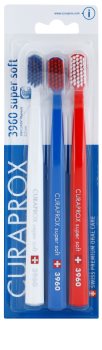 Curaprox 3960 Super Soft szczoteczki do zębów 3 szt.
