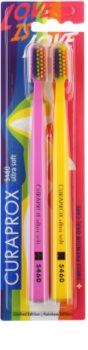 Curaprox 5460 Ultra Soft Rainbow Edition cepillo de dientes 2 uds