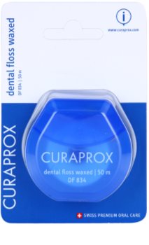 Curaprox Dental Floss Waxed DF 834 зубна нитка з м'ятним присмаком