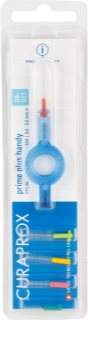 Curaprox Prime Plus Handy CPS Spare Interdental Brushes 5 pcs + Holder Mix