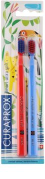 Curaprox 7600 Smart Ultra Soft Jungle Edition Zahnbürsten 2 Stk. für Kinder