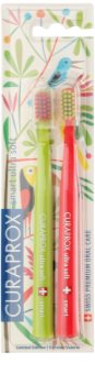 Curaprox 7600 Smart Ultra Soft Jungle Edition Zahnbürsten 2 Stk.
