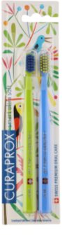 Curaprox 7600 Smart Ultra Soft Jungle Edition Toothbrushes, 2 pcs