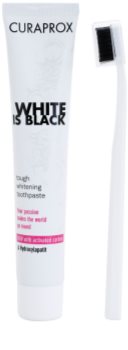 Curaprox White is Black coffret cosmétique I.