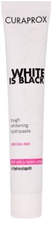 Curaprox White is Black dentifrice blanchissant au charbon actif et à l'hydroxyapatite
