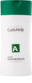 CutisHelp Health Care A - Akné konopná čistiaca emulzia pre problematickú pleť, akné