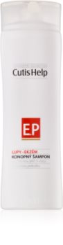 CutisHelp Health Care P.E. - Dandruff - Eczema Hennep Shampoo bij tekenen van Eczeem en tegen Roos