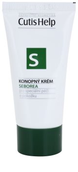 CutisHelp Health Care S - Seborea konopný krém na seboroickú dermatitídu na reguláciu kožného mazu
