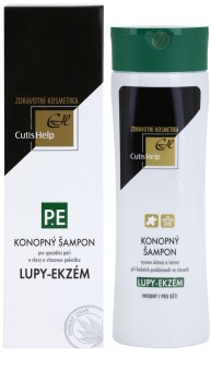 CutisHelp Health Care P.E. - Dandruff - Eczema шампунь з екстрактом коноплі проти лупи та при проявах екземи