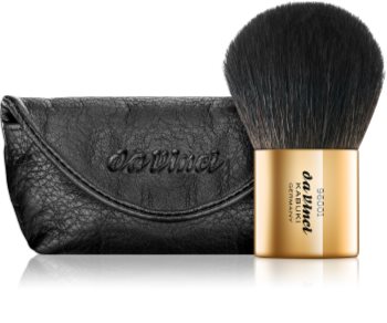 da Vinci Kabuki Gold kabuki štětec na pudr s pouzdrem
