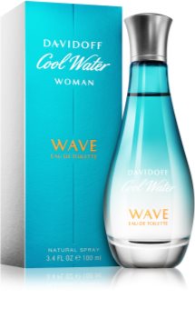 Davidoff Cool Water Woman Wave Eau de Toilette für Damen 100 ml