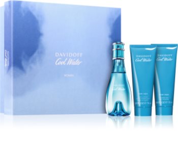 davidoff cool water woman woda toaletowa 100 ml   zestaw